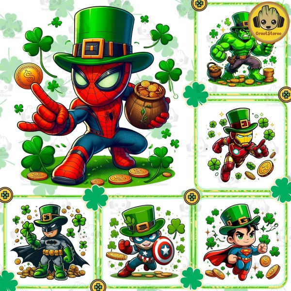 st patrick's day marvel style